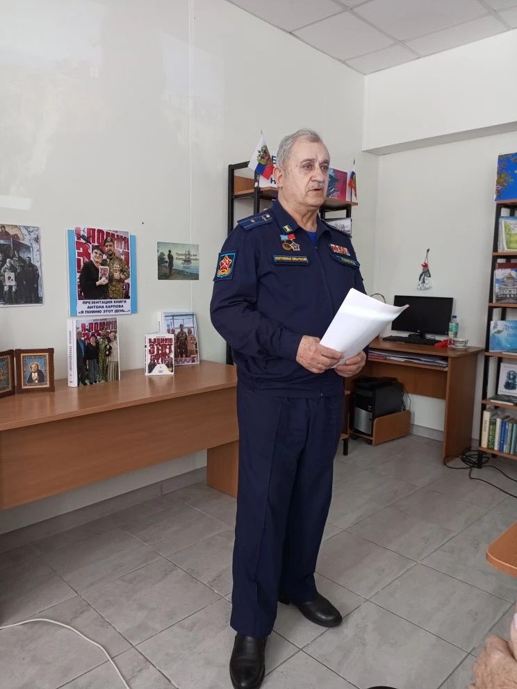 Виктор Кожухов: Принял участие в мероприятии прошедшем в Тазовской модельной библиотеке «Герои СВО. Я помню этот день...», посвященное событиям августа 2024 года, когда на Курскую землю произошло вторжение вооружённых сил... Виктор Кожухов: Принял участие в мероприятии прошедшем в Тазовской модельной библиотеке «Герои СВО. Я помню этот день...», посвященное событиям августа 2024 года, когда на Курскую землю произошло вторжение вооружённых сил...