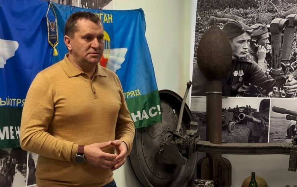 Сегодня побывал в музее Курской битвы поискового отряда "Курган"