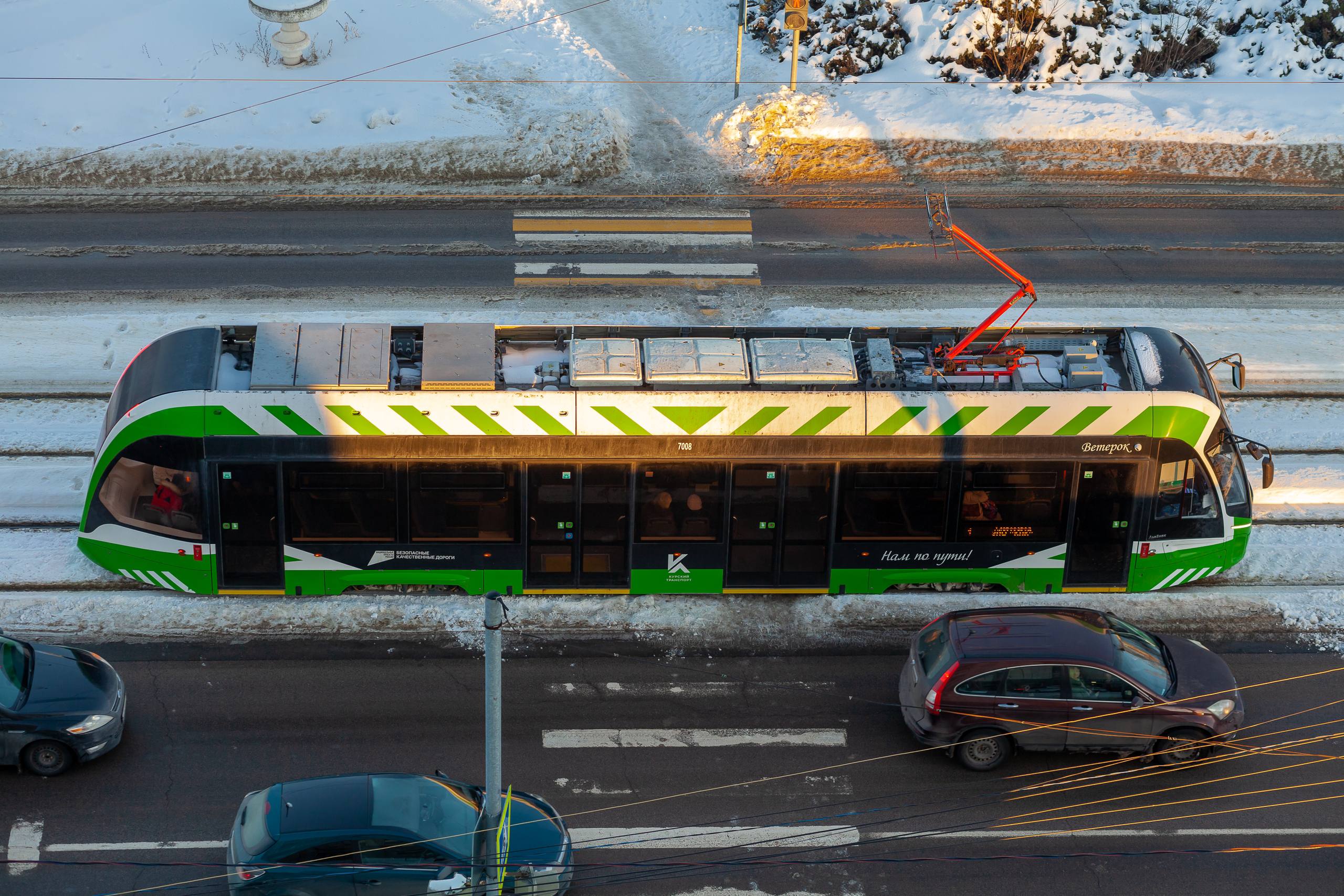 За два года Курский трамвай перевёз более 1,69 млн пассажиров