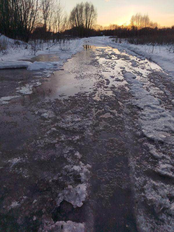 В Курском районе из-за паводка дети не ходят в школу, а скорые не могут доехать до пациентов