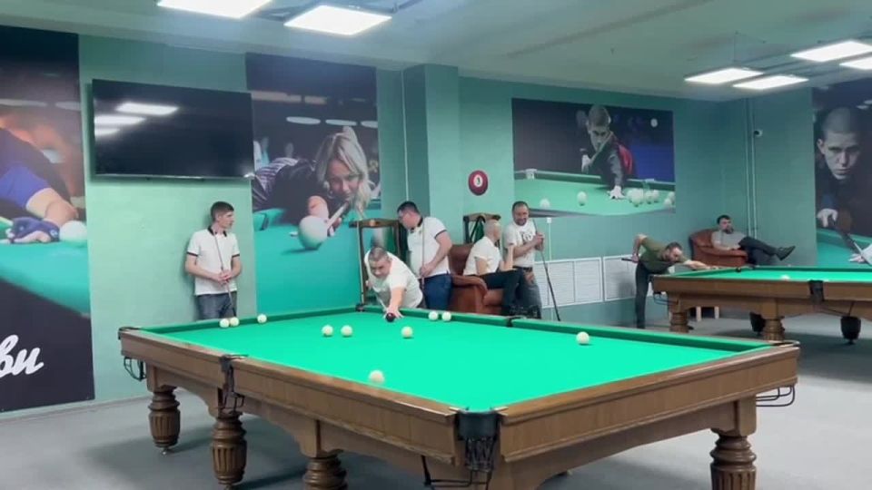 В Курске проходит чемпионат области по бильярду