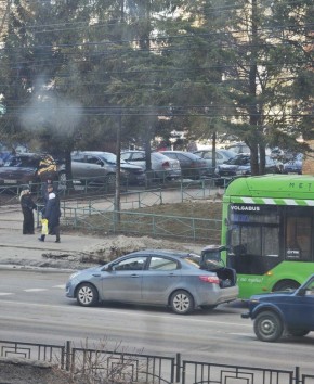 В Курске два автобуса попали в ДТП