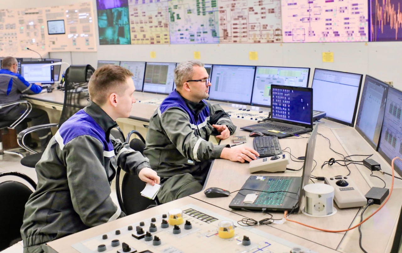 Новый энергоблок № 1 Курской АЭС-2 выведен на 100 % мощности