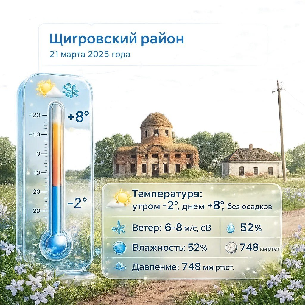 Прогноз погоды на субботу, 21 марта