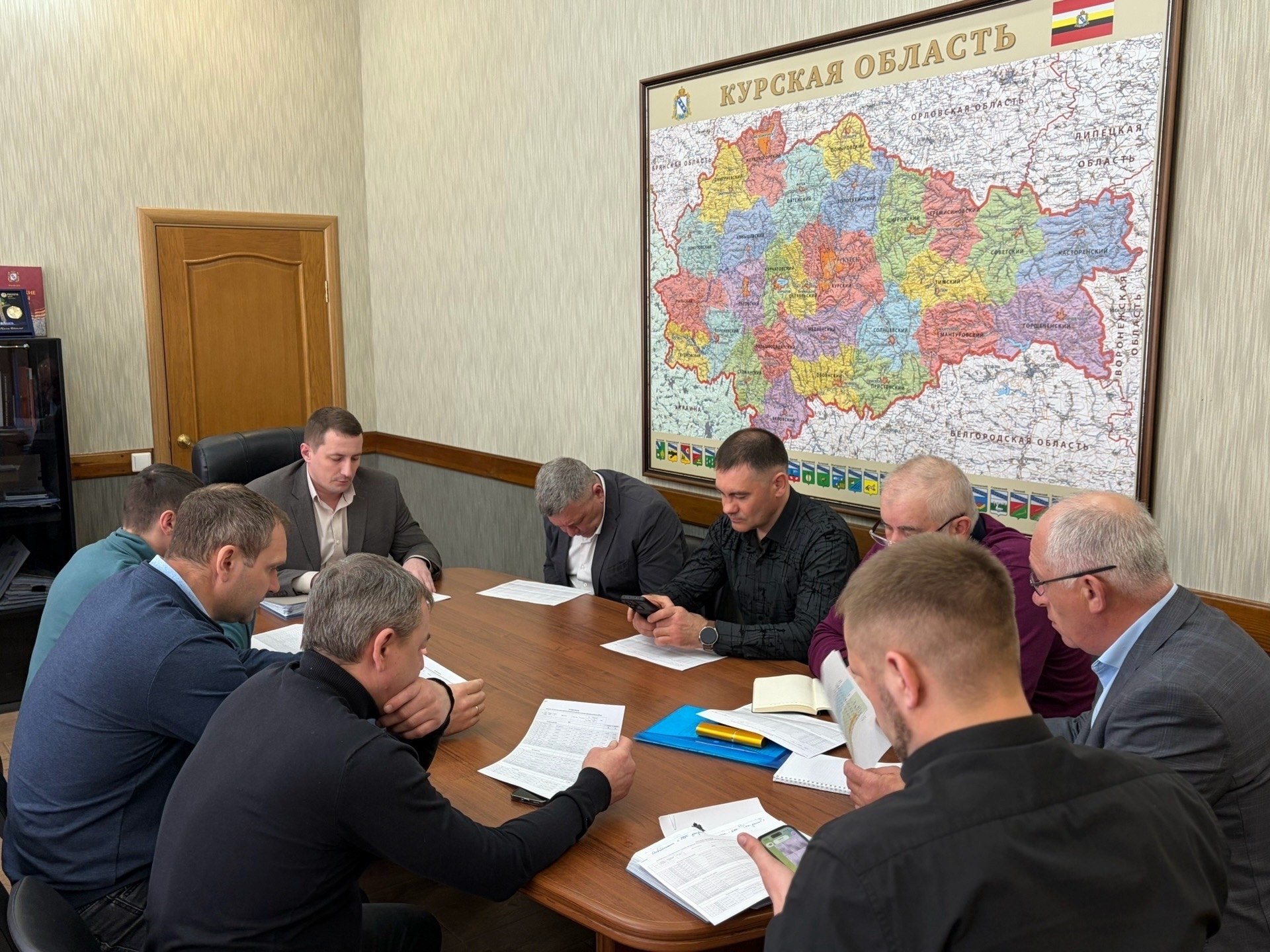 25 марта в министерстве ЖКХ и ТЭК Курской области прошло совещание, посвященное реализации казначейских инфраструктурных кредитов на территории приграничных муниципальных образований