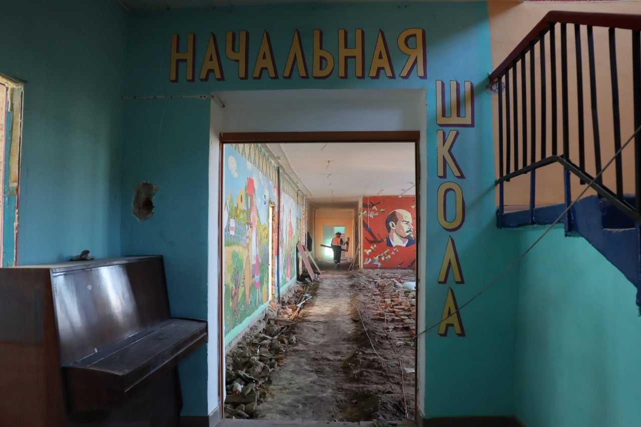 Капремонт в Зоринской школе закончат к 1 августа