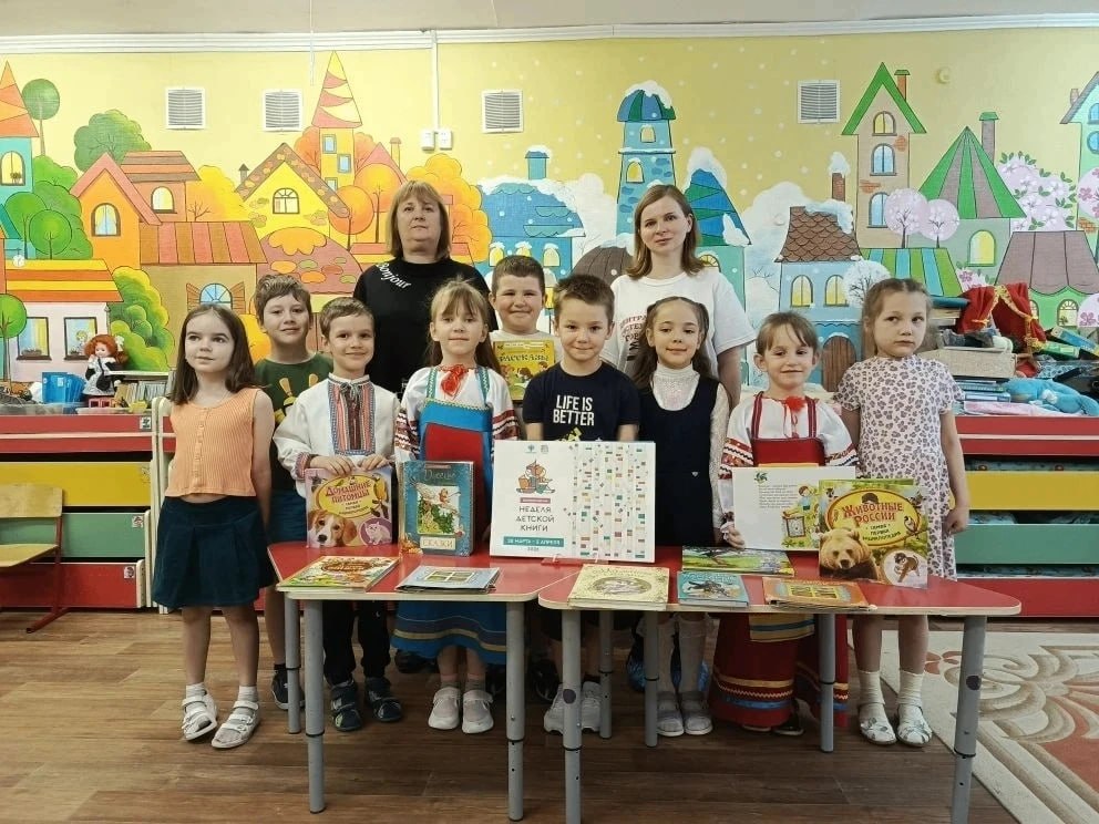 библиотекефилиале № 14 прошла литературная программа «С доброй книгой назначена встреча» для ребят из детского сада № 57 — в рамках Всероссийской недели деткой книги библиотекефилиале № 14 прошла литературная программа «С доброй книгой назначена встреча» для ребят из детского сада № 57 — в рамках Всероссийской недели деткой книги