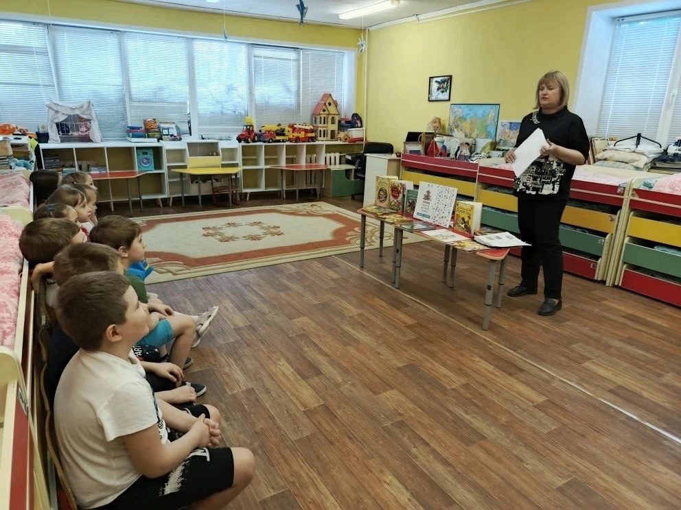 библиотекефилиале № 14 прошла литературная программа «С доброй книгой назначена встреча» для ребят из детского сада № 57 — в рамках Всероссийской недели деткой книги библиотекефилиале № 14 прошла литературная программа «С доброй книгой назначена встреча» для ребят из детского сада № 57 — в рамках Всероссийской недели деткой книги