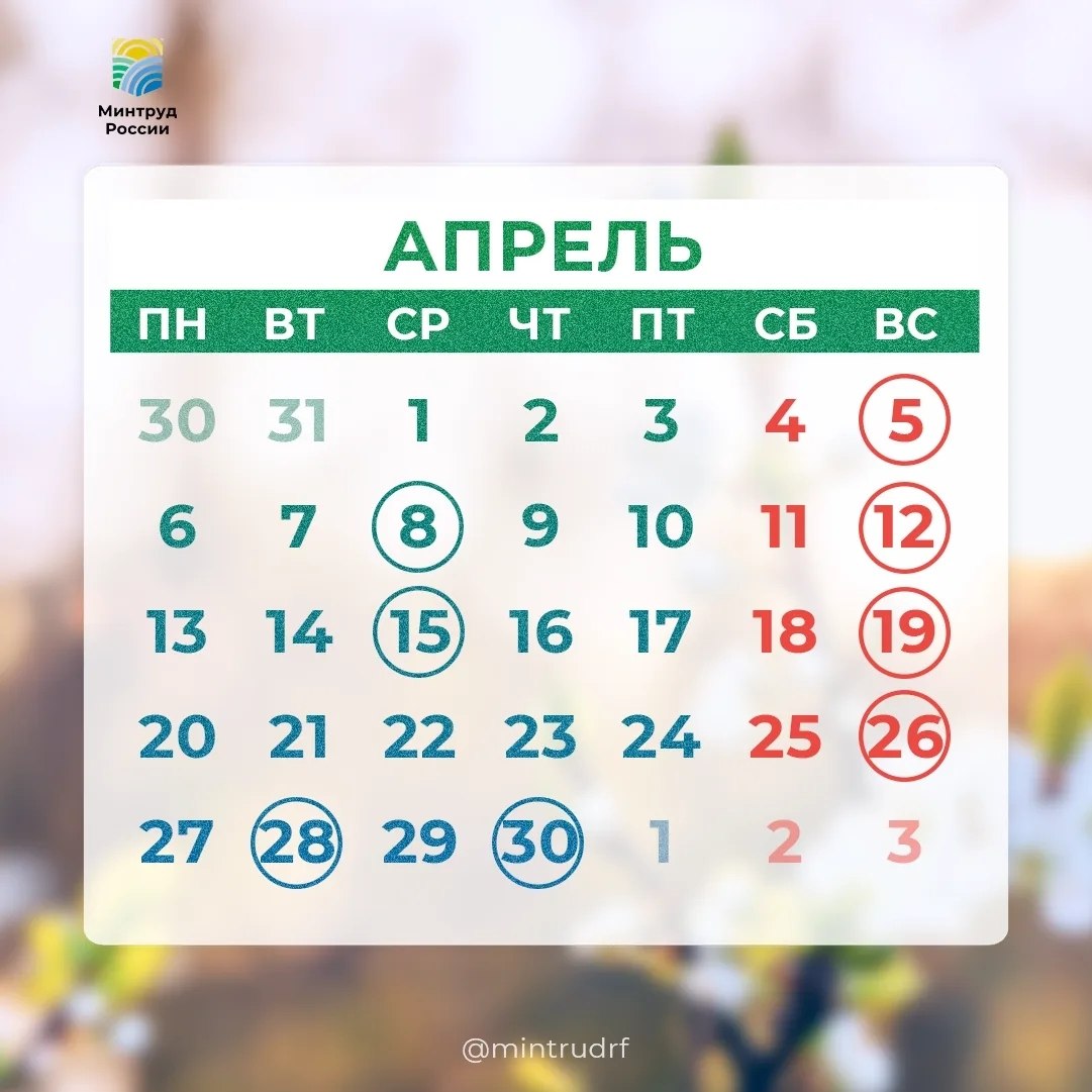 Сегодня в рубрике #PROДень – профессиональные праздники апреля