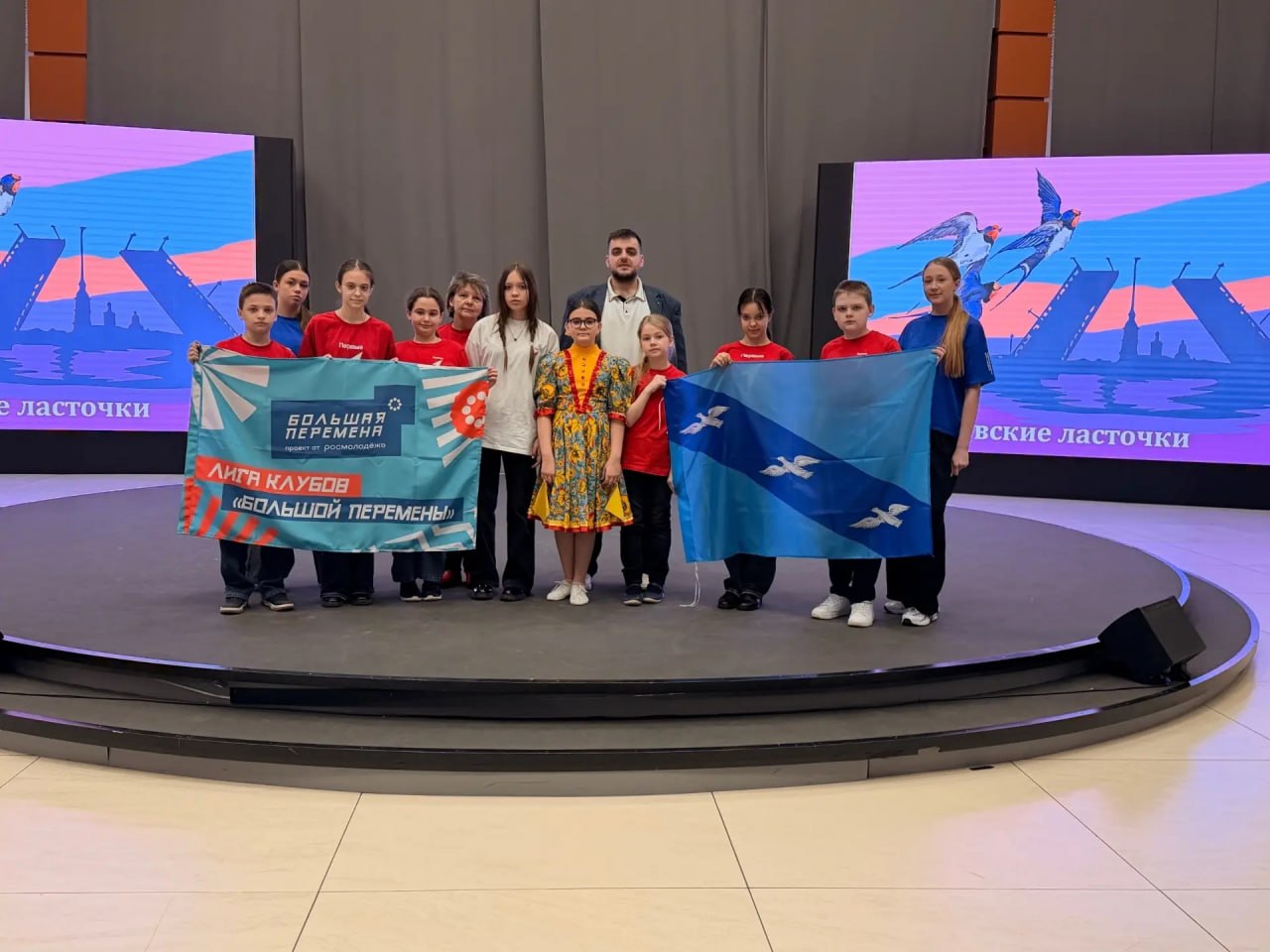 Курские школьники - в числе участников фестиваля «Невские ласточки» в Санкт-Петербурге