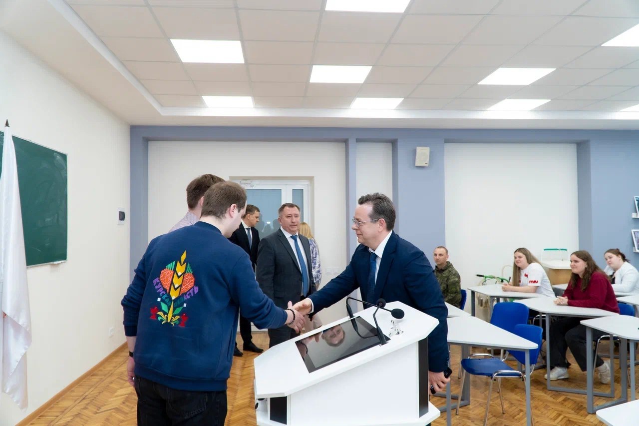 В Курском ГАУ показали документальный фильм «Суджа. Год спустя»