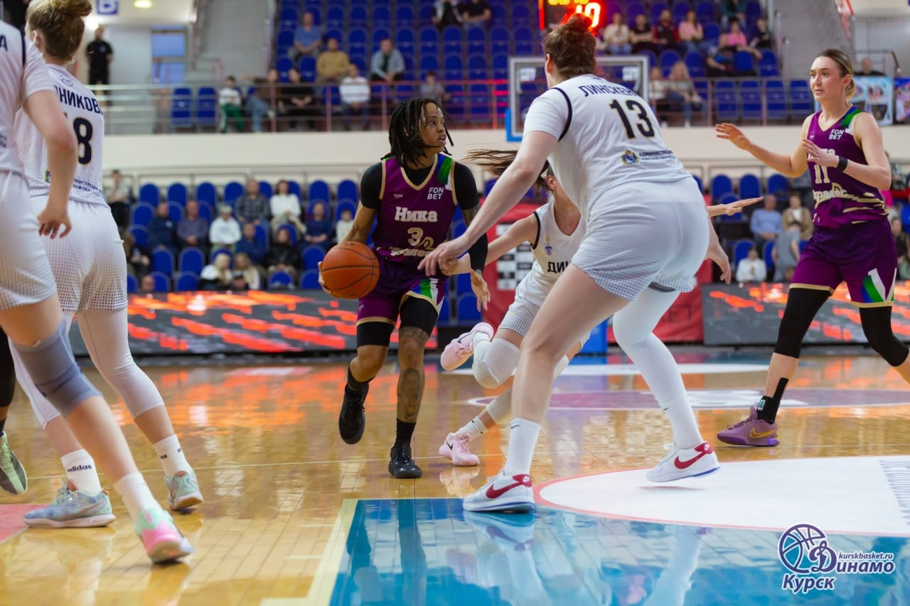 Курянки побеждают в первом матче полуфинальной серии: «Динамо» (Курск) – «НИКА-Лузалес» (Сыктывкар) — 76:72 Курянки побеждают в первом матче полуфинальной серии: «Динамо» (Курск) – «НИКА-Лузалес» (Сыктывкар) — 76:72