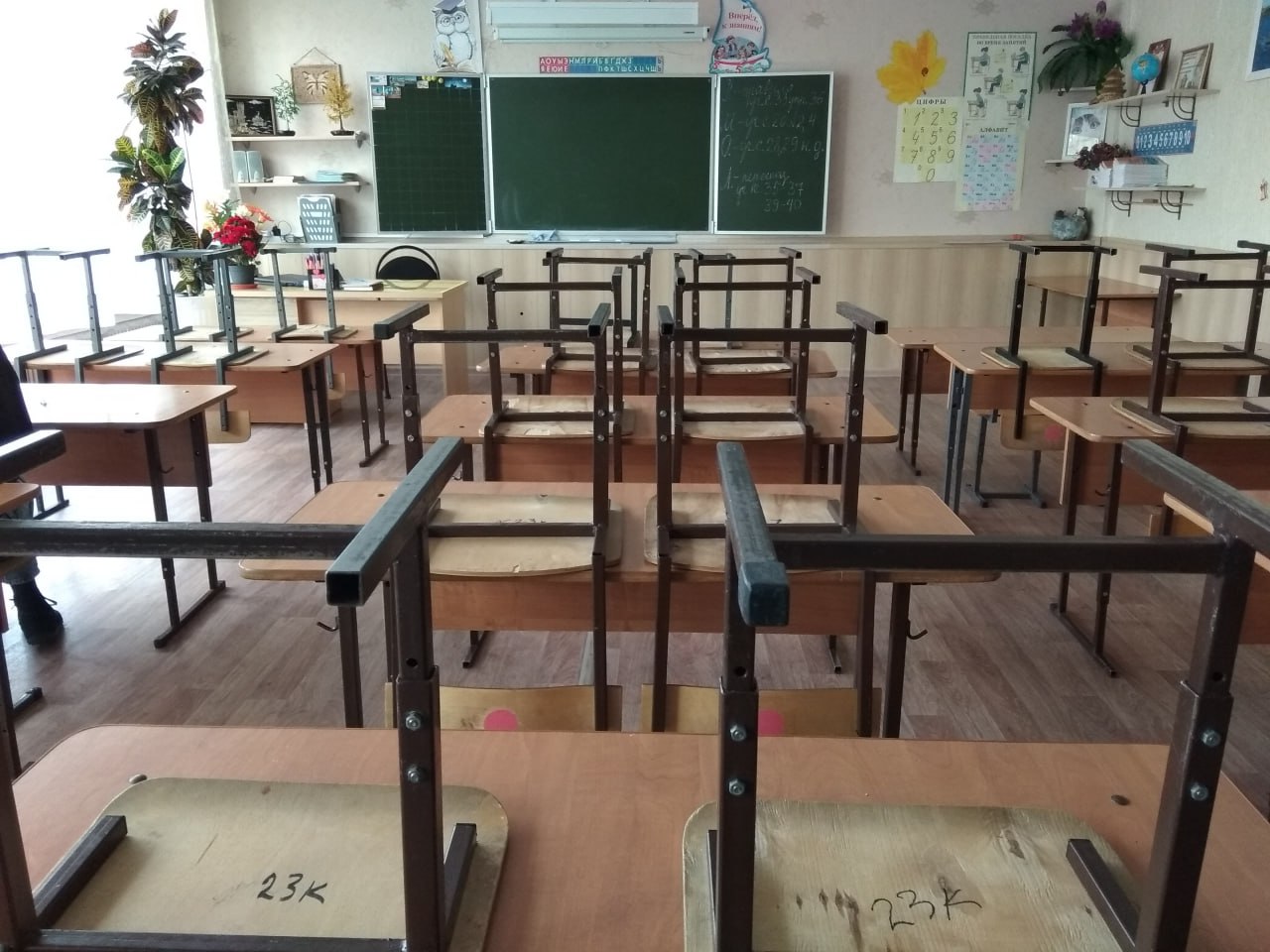 В Курской области школьные линейки проведут в закрытых помещениях