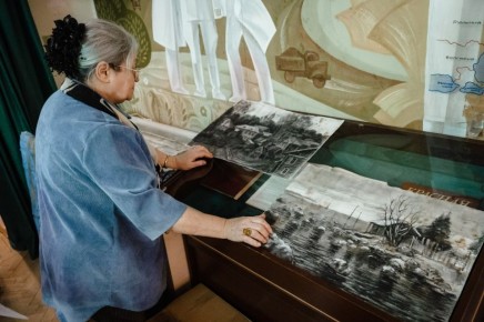 В Курск вывезли оставшиеся экспонаты Кореневского музея