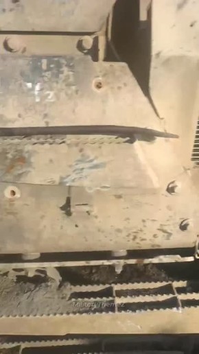 Архив. Уничтоженный International MaxxPro в Курской области