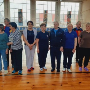 Увлечённые спортом участники проекта «Курское долголетие» из г. Щигры представили город и район на втором этапе соревнований по настольному теннису и плаванию в рамках XIV летней Спартакиады пенсионеров Курской области