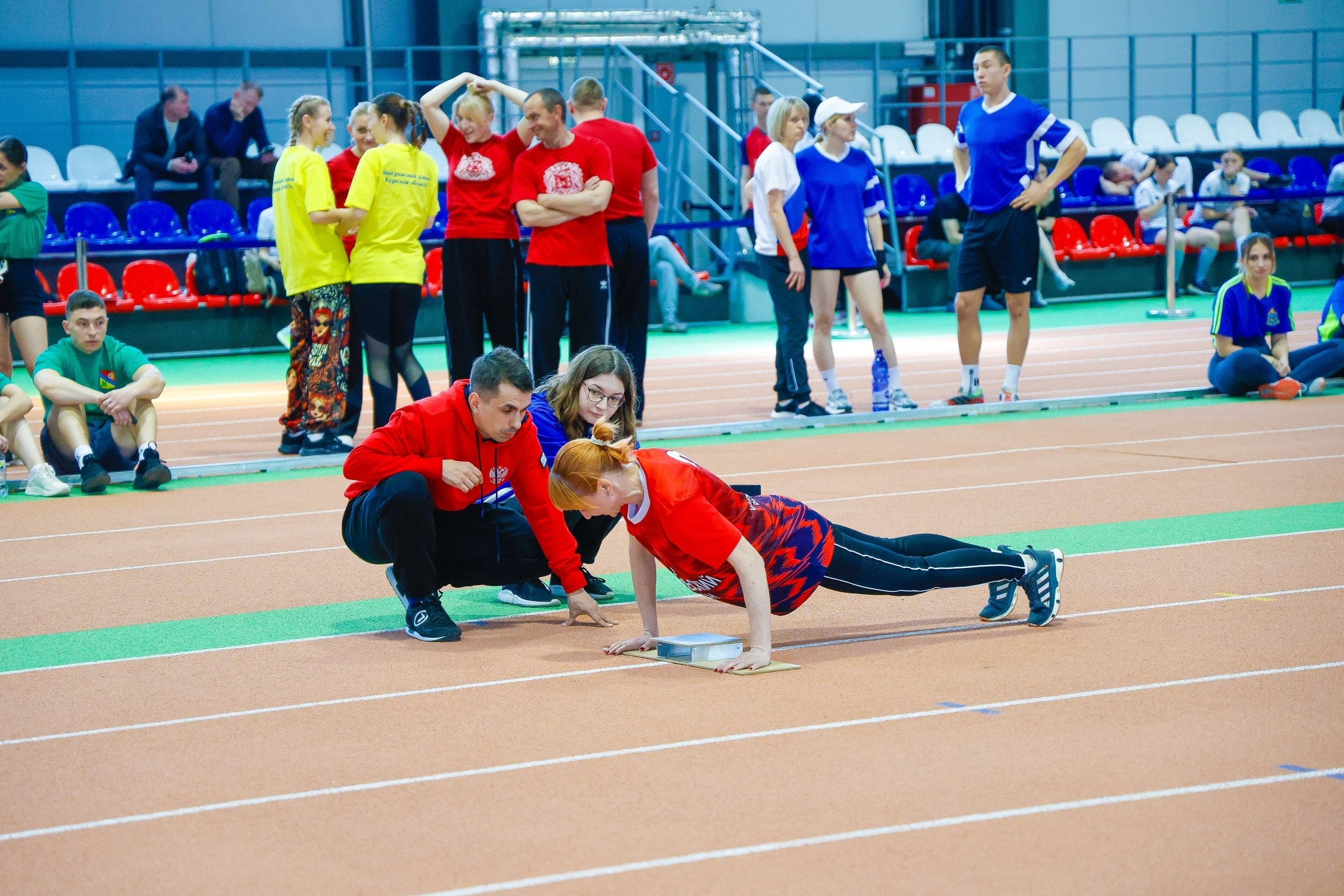 4 апреля в легкоатлетическом манеже стартовала Спартакиада муниципальных образований и городских округов Курской области