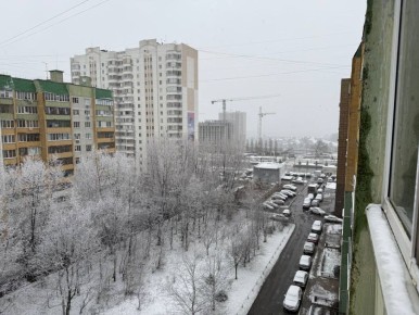 Доброе утро! Шло 10 апреля и снег