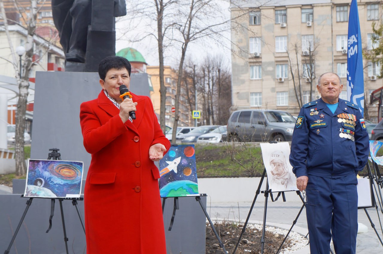 Ольга Германова: 65 лет назад советский гражданин Юрий Гагарин проложил миру дорогу к неизведанным и прежде пугающим просторам Вселенной! Ольга Германова: 65 лет назад советский гражданин Юрий Гагарин проложил миру дорогу к неизведанным и прежде пугающим просторам Вселенной!