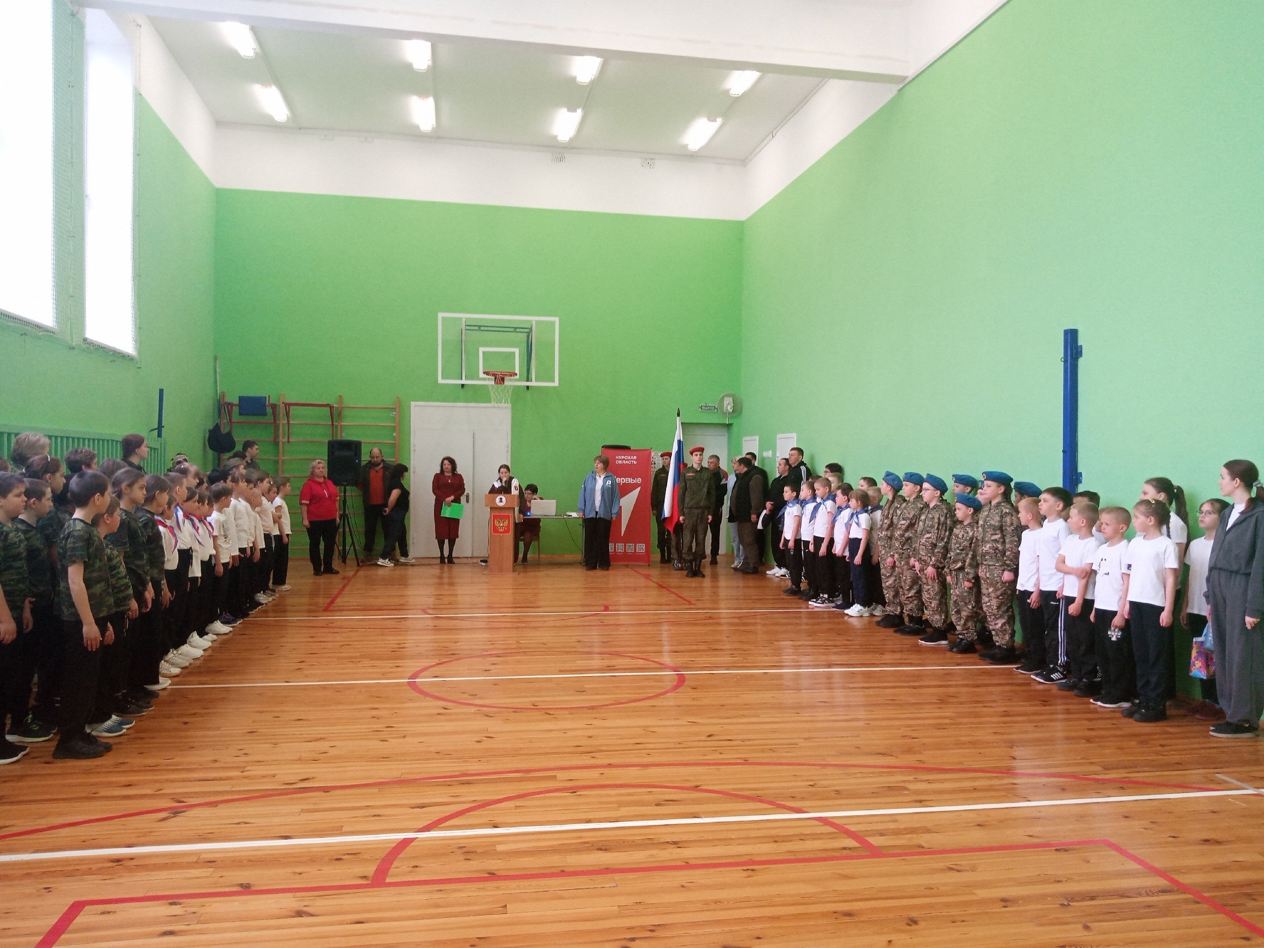 На базе МКОУ "Большежировская СОШ" Фатежского района прошел захватывающий муниципальный этап военно-патриотической игры "Зарница 2.0" среди младшей возрастной категории На базе МКОУ "Большежировская СОШ" Фатежского района прошел захватывающий муниципальный этап военно-патриотической игры "Зарница 2.0" среди младшей возрастной категории