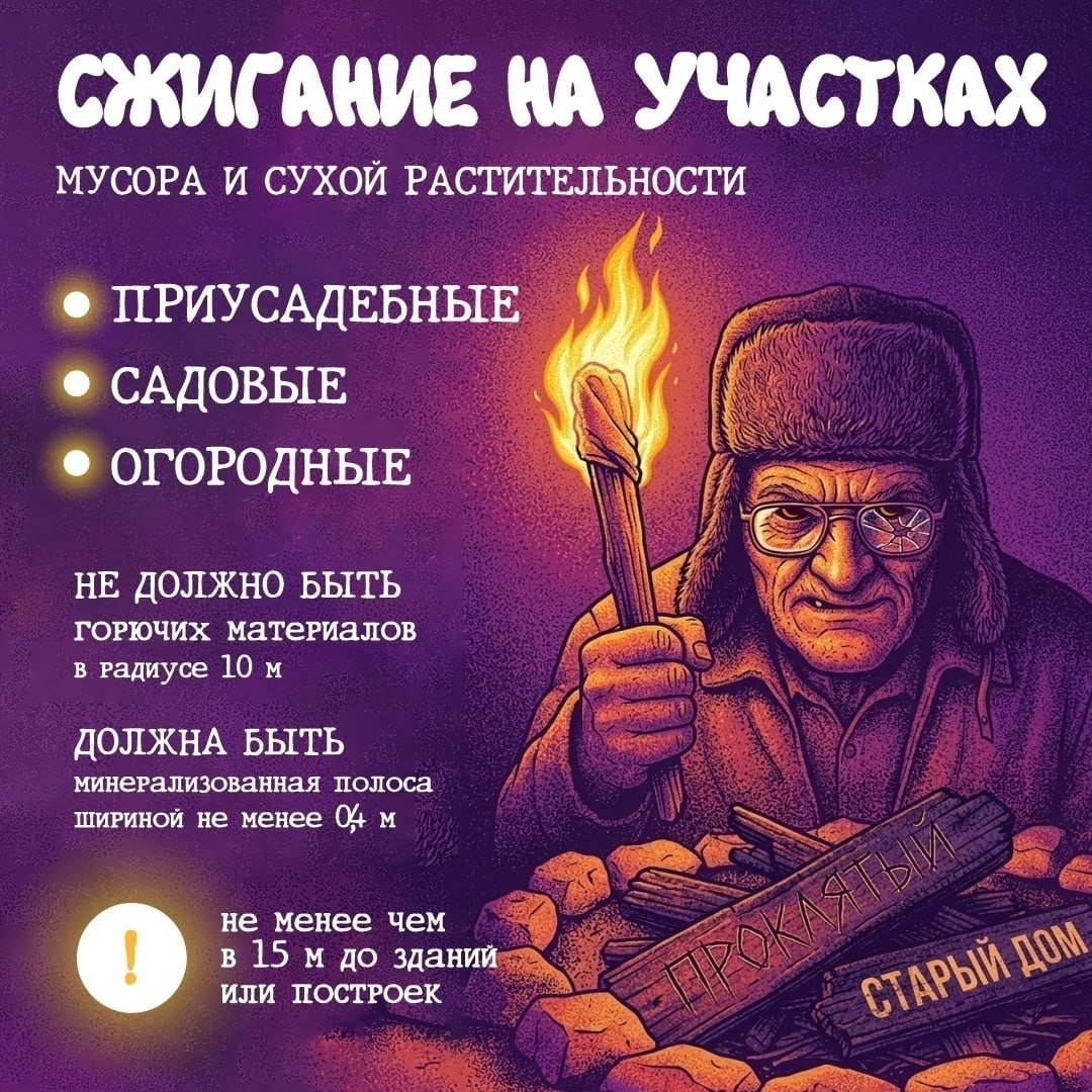 Всё, что надо знать о правилах разведения огня, в наших карточках Всё, что надо знать о правилах разведения огня, в наших карточках
