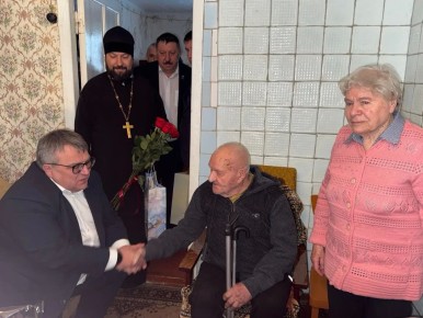 Единственный фронтовик Тимского района отмечает 100-летний юбилей