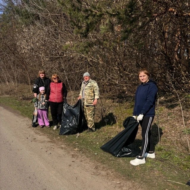 #субботник. В Ворошневском сельсовете Курского района состоялся субботник по благоустройству территории