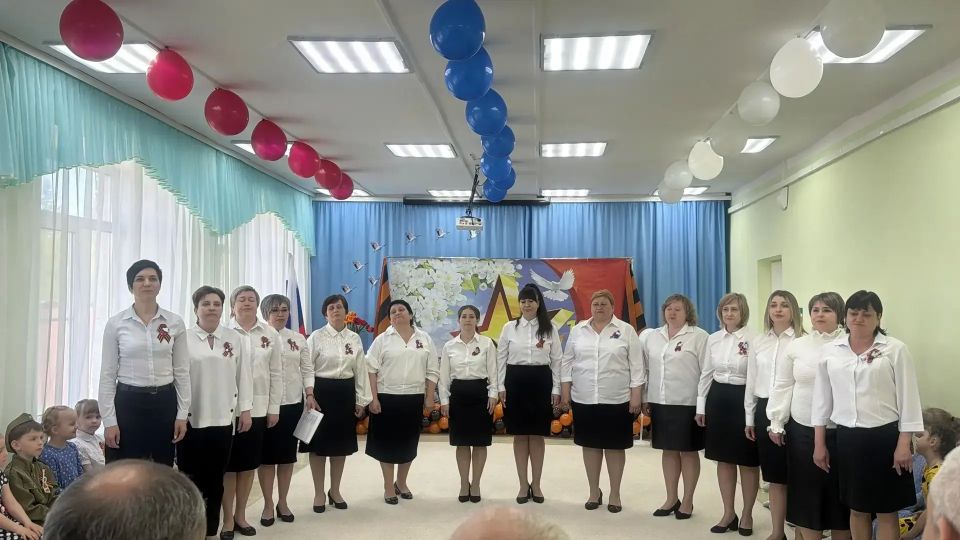 В МБДОУ №1 прошло мероприятие посвящённое 9 Мая В МБДОУ №1 прошло мероприятие посвящённое 9 Мая
