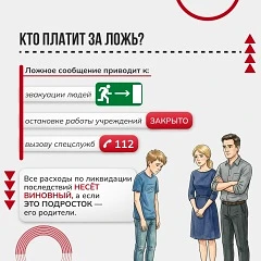 «Ложный вызов не игра, а преступление» - об ответственности за ложные сообщения о террористическом акте «Ложный вызов не игра, а преступление» - об ответственности за ложные сообщения о террористическом акте