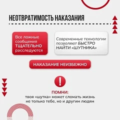 «Ложный вызов не игра, а преступление» - об ответственности за ложные сообщения о террористическом акте «Ложный вызов не игра, а преступление» - об ответственности за ложные сообщения о террористическом акте