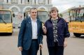 Александр Хинштейн: По маршруту новых знаний. Вручил ключи от 23 новых автобусов для сельских школ