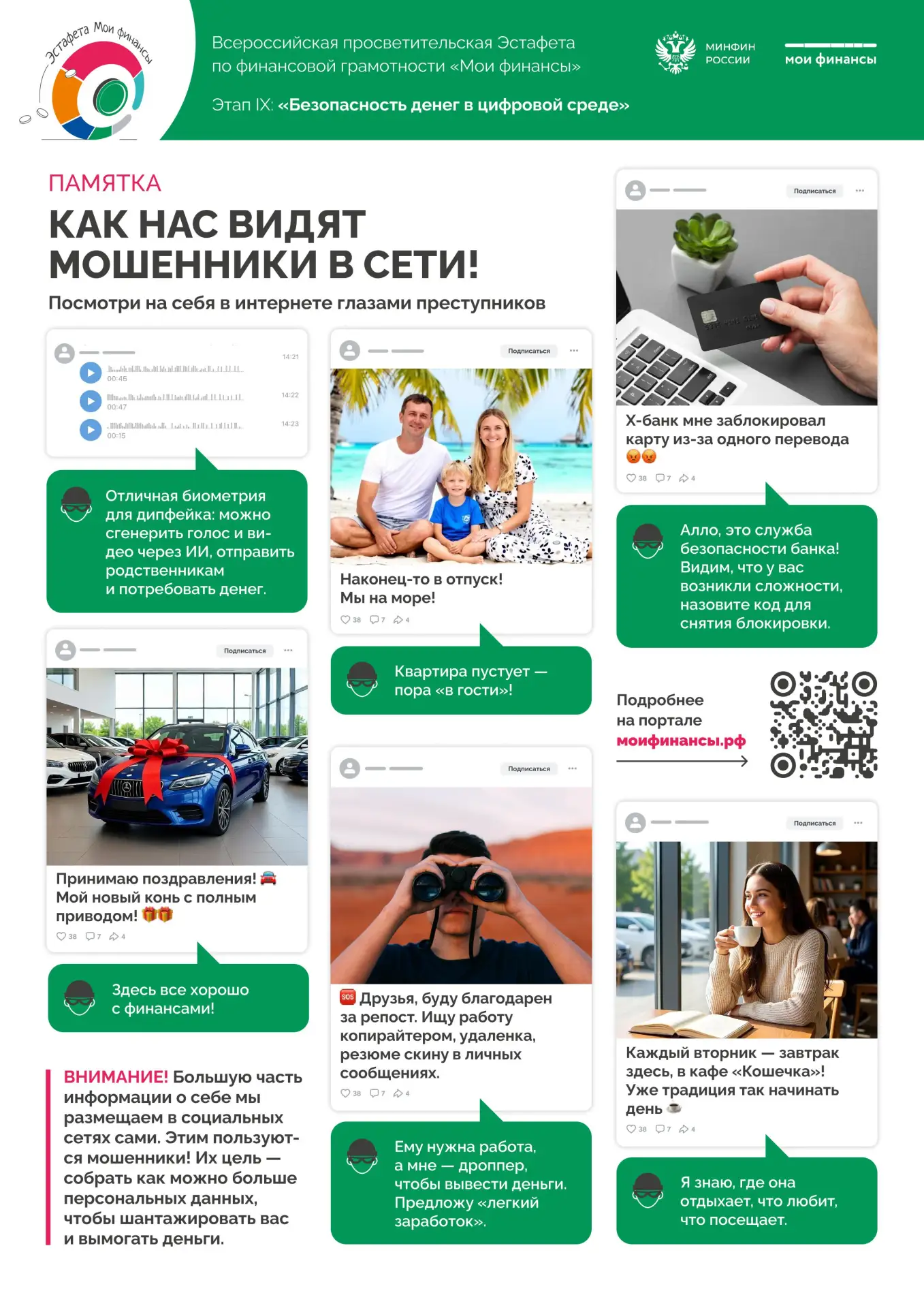 Финансовая безопасность начинается с внимательности Финансовая безопасность начинается с внимательности