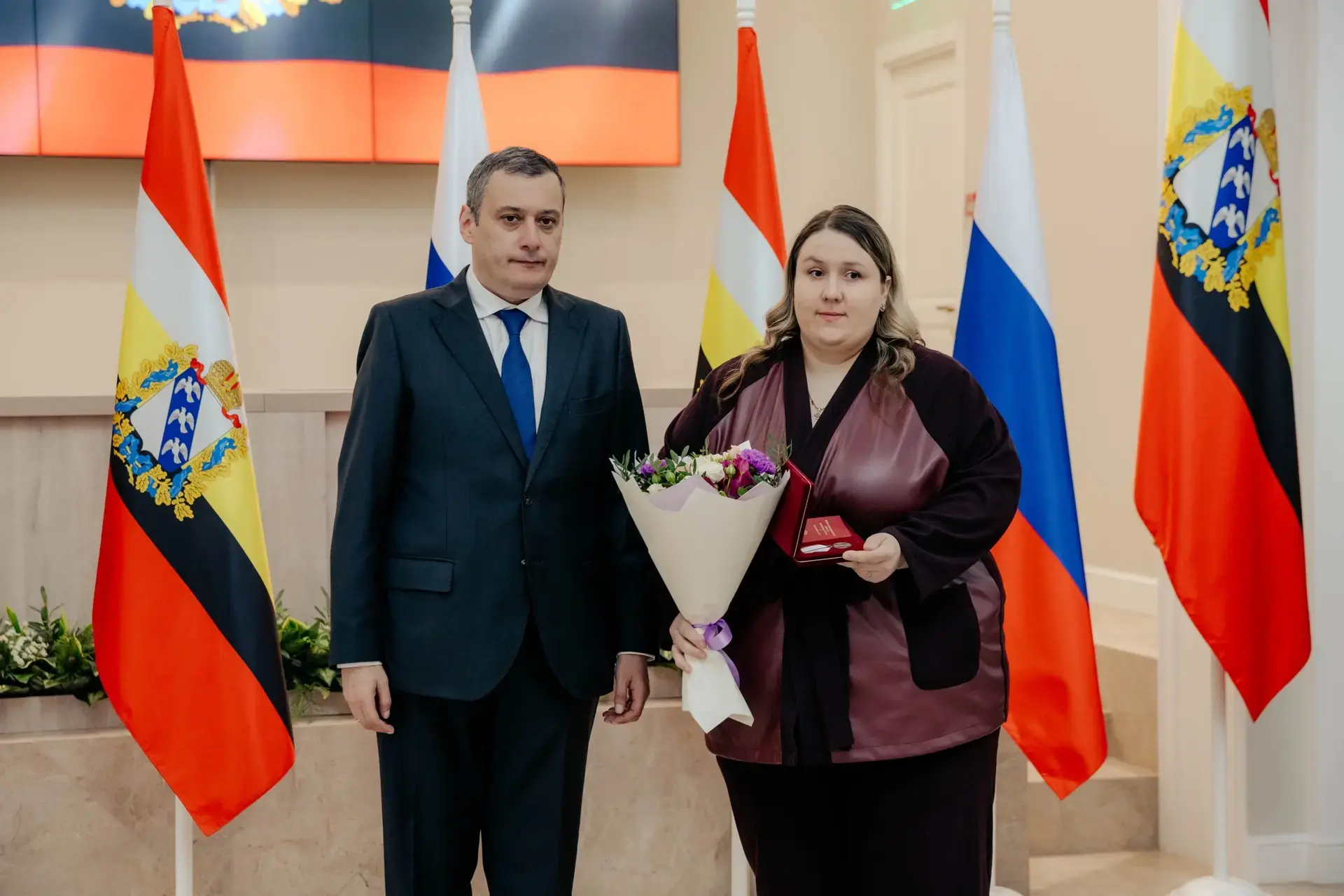 Отличившимся курянам вручили государственные награды Отличившимся курянам вручили государственные награды