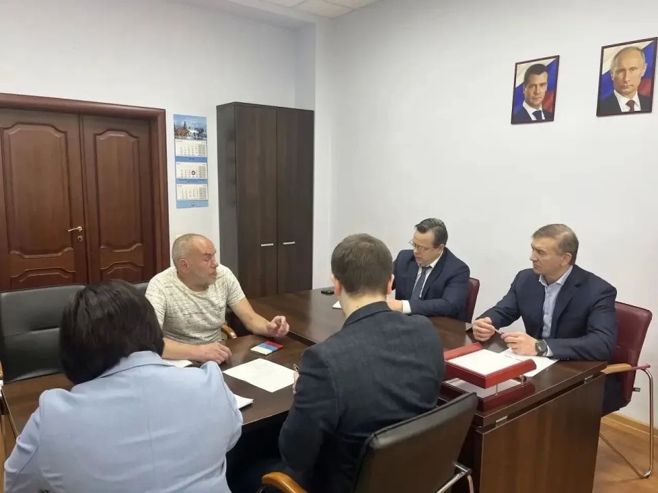 Сенатор РФ Александр Брыксин принял в работу обращения ветеранов СВО
