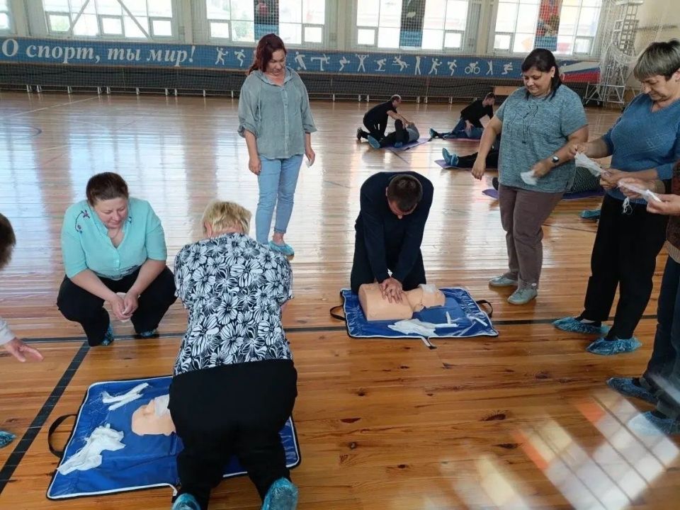 Практика по первой помощи: «Добровольная санитарная дружина» в действии Практика по первой помощи: «Добровольная санитарная дружина» в действии