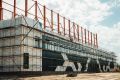 Хинштейн проинспектировал строительство футбольного манежа на Тускарной