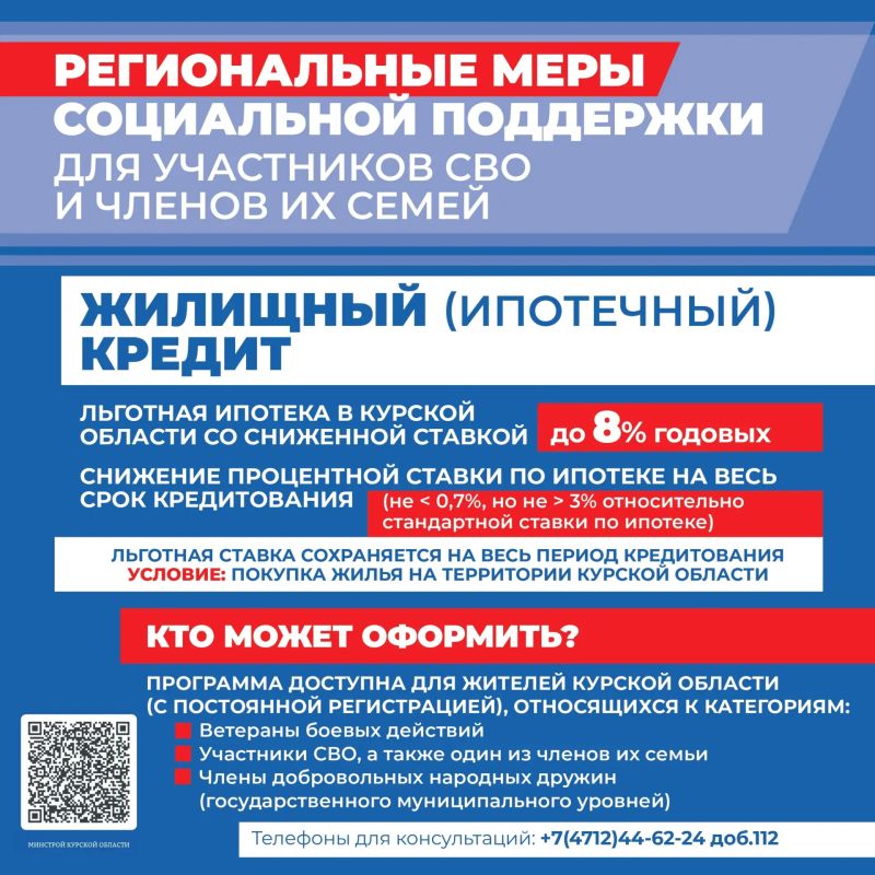 Публикуем II часть карточек федеральных и региональных мер социальной поддержки участников СВО и членов их семей: финансовая помощь, имущественные налоги, справки, ипотека Публикуем II часть карточек федеральных и региональных мер социальной поддержки участников СВО и членов их семей: финансовая помощь, имущественные налоги, справки, ипотека