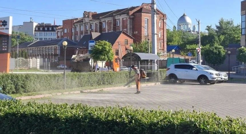 На уборке Курска задействованы 24 человека и три единицы спецтехники На уборке Курска задействованы 24 человека и три единицы спецтехники