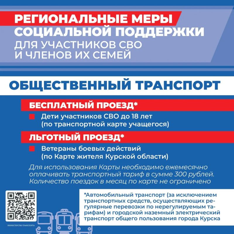 Публикуем III часть карточек федеральных и региональных мер социальной поддержки участников СВО и членов их семей: земля, культура, общественный транспорт, соцобеспечение, помощь в бизнесе Публикуем III часть карточек федеральных и региональных мер социальной поддержки участников СВО и членов их семей: земля, культура, общественный транспорт, соцобеспечение, помощь в бизнесе