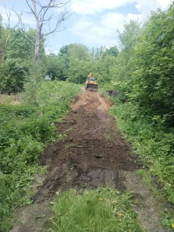 В Новоспасском сельсовете восстановлена плотина на улице Садовой!