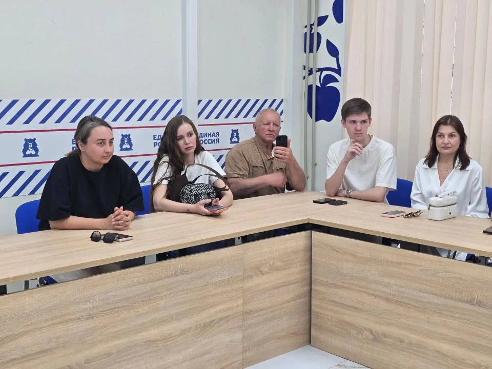 Екатерина Харченко встретилась с создателями проекта «Женщины-герои Екатерина Харченко встретилась с создателями проекта «Женщины-герои