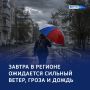 «Искра, буря, безумие»: прогноз погоды в регионе на завтра