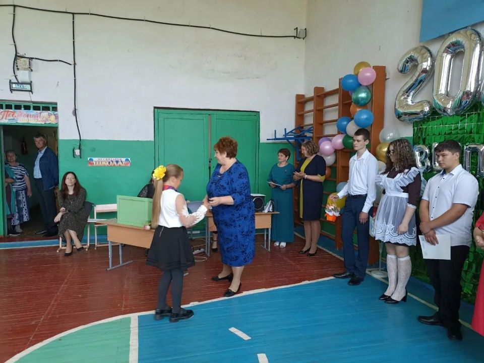 26 мая в МКОУ "Хмелевская ООШ" прозвенел последний звонок для выпускников 9-го класса 26 мая в МКОУ "Хмелевская ООШ" прозвенел последний звонок для выпускников 9-го класса