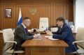 Министр строительства и ЖКХ РФ Ирек Файзуллин провел рабочую встречу с президентом Национального объединения строителей (НОСТРОЙ) Антоном Глушковым