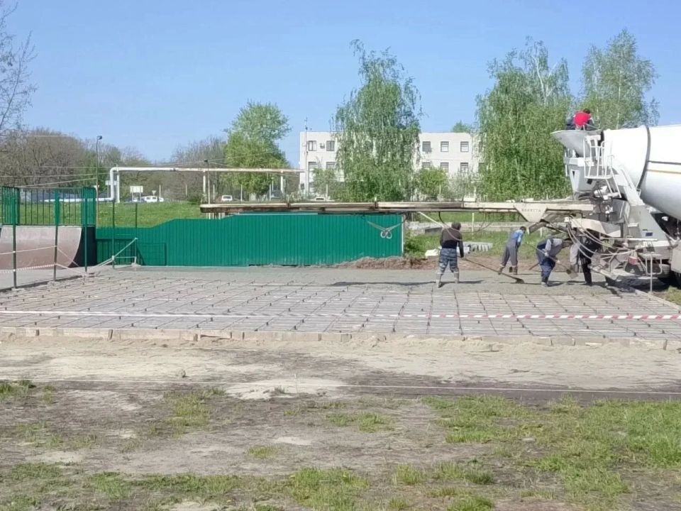 В Курском районе продолжают благоустраивать общественные пространства благодаря национальному проекту «Инфраструктура для жизни»