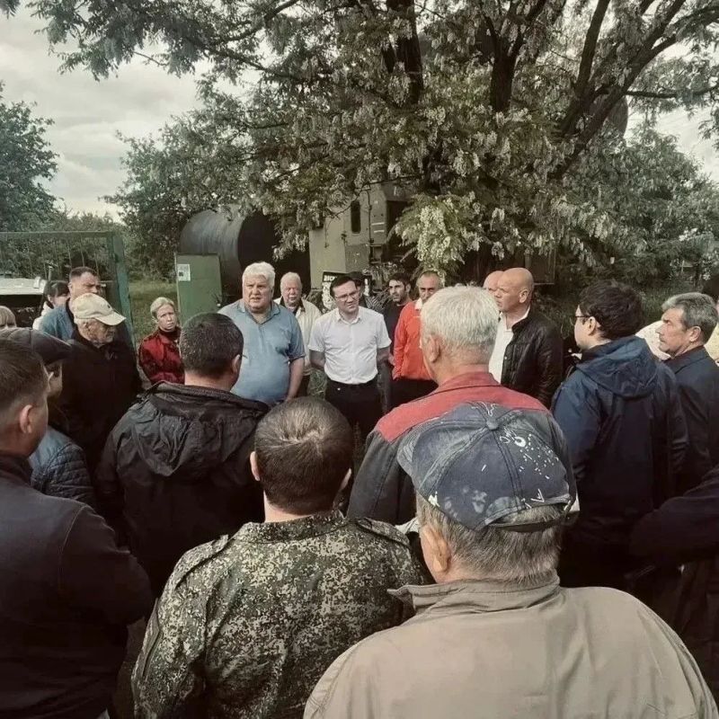 Евгений Маслов сообщил о восстановлении подачи газа в СНТ «Юбилейный» и «Мир»