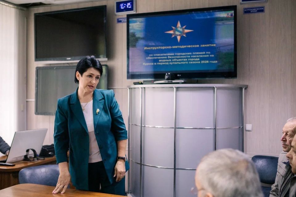 Спасателей курских пляжей готовят к купальному сезону Спасателей курских пляжей готовят к купальному сезону