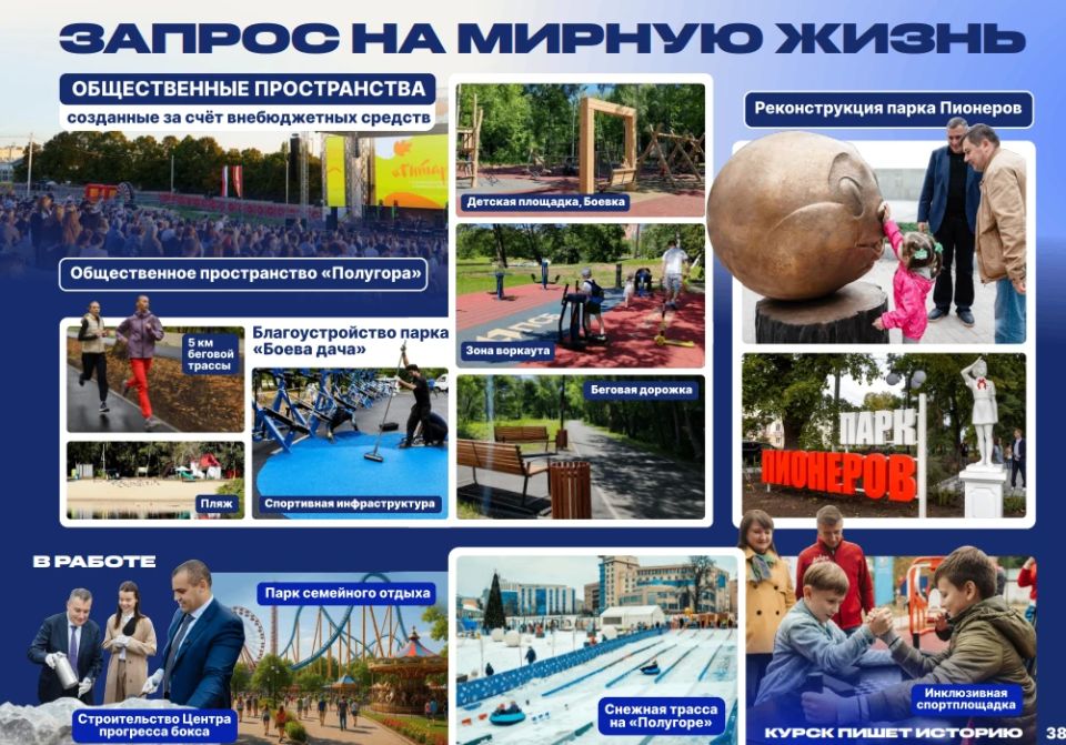Александр Хинштейн: мы видим как велик запрос на мирную жизнь в Курской области