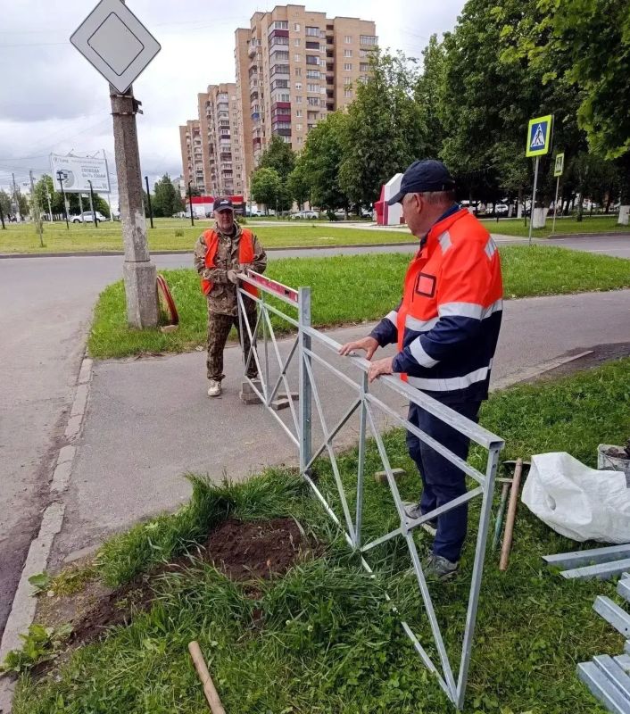 В Железногорске на улице Димитрова убрали нерегулируемый пешеходный переход