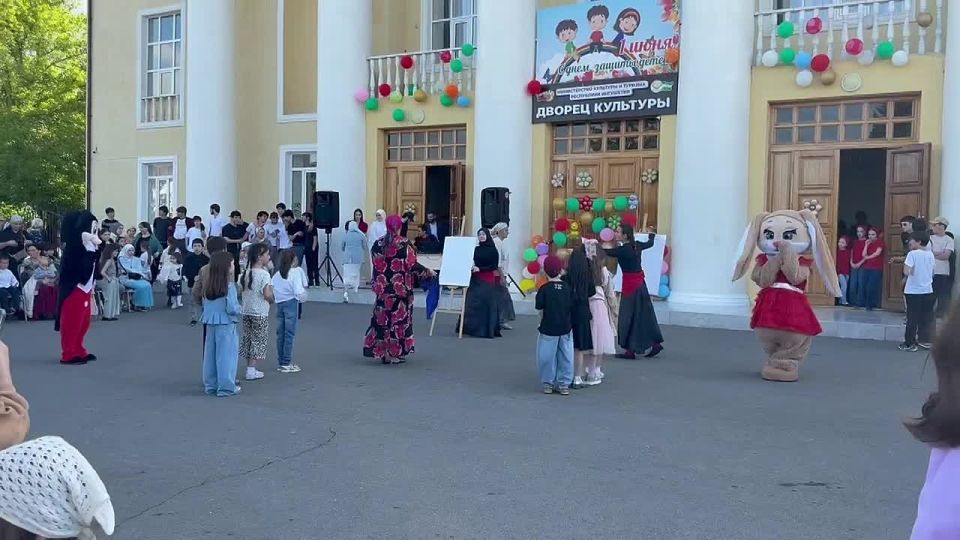 В Сунже ярко и масштабно отметили Международный день защиты детей